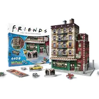 JH-products Friends 3d Central Perk Puzzle Marron