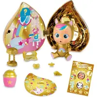 IMC Toys Poupée bébé avec accessoires IMC Toys Crying Golden (11 cm)