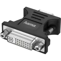 Hama Adaptateur vidéo, fiche VGA - port DVI, Full-HD 1080p
