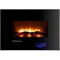 Orbegozo cm-8000 noir Cuisinière électrique 1800w effet feu