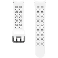 Samsung Bracelet Silicone Perforations Blanc S/M 20 mm
