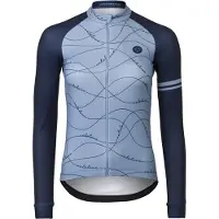 Agu Velo Wave Essential Long Sleeve Jersey Bleu L Femme