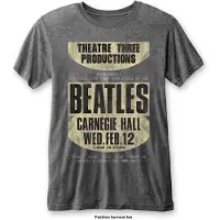 Rock Off The Beatles - T-Shirt Burnout Col - Carnegie Hall - Men (S)