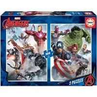 Marvel Puzzle 500 pièces 2 x 500 Avengers 17994