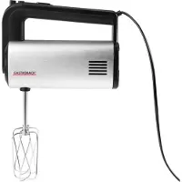 Gastroback Design Handmixer Pro, 0,8 l, Noir, Argent, Battre, Mélanger, Hacher, Couper, Mixer, 1,45 m, Duraluminium, 500 W