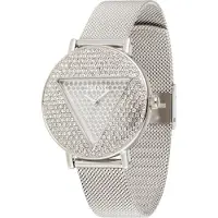 GUESS Montre à affichage analogique argent