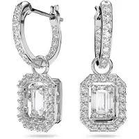 Swarovski Boucles d'oreilles 'Una' argent
