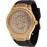 GUESS Montre à bracelet GW0482L1 Silicone Doré
