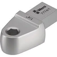 Wera 7774/1 Outil d'insertion Adaptateur d'embouts 1/4", 9x12 mm, 1/4" x 42 mm
