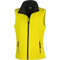 Result Gilet sans manches softshell femme Noir M