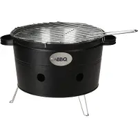 Koopman Home Elements Barbecue portable noir, 34,5 cm