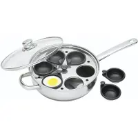 Kitchencraft 28 Cm Egg Poacher Argenté