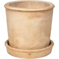 Broste Copenhagen Pot de fleurs Rolf beige Ø37cm