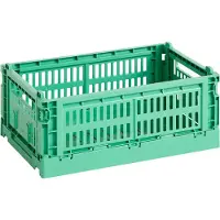 HAY - Panier Colour Crate S recyclé - Bleu