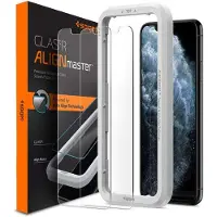 Spigen Protection d'écran en verre trempé GLAStR Fit 2 Paquets + Applicator pour Apple iPhone 11