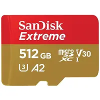 SanDisk Extreme 4K microSD 512 Go