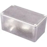 Hammond Electronics Boîtier universel L x l H 115 64 29.5 mm Aluminium 1 (Boîtier), Accessoires électroniques + boîtier, Argent