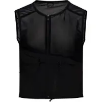 Norrøna - Plastron pare-neige - Ski/Snowboard Zip-In Vest M Caviar pour Homme - Taille M - Noir