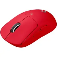 Logitech Pro X Superlight Souris Gamer Sans Fil Rouge