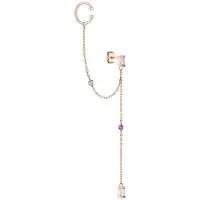 Tamaris Boucles d'oreilles or rose / violet