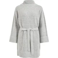 Vila Robes en maille gris chiné
