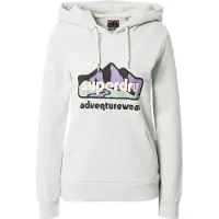 Superdry Vintage 90s Terrain Hoodie Gris S Femme