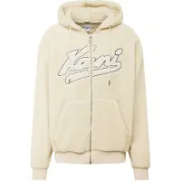 Karl kani Veste de survêtement 'Varsity' écru / bleu marine