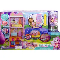 Enchantimals City Tails Palmer Pomeranian Apartment Doll Multicolore Enfants
