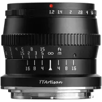 TTArtisan APS-C 50mm F1.2 Canon RF mount noir