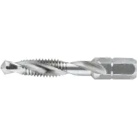 Wiha 27901 Embout Foret À Tarauder - 1/4" - M8 X 51 Mm
