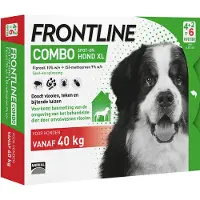 Frontline Combo – Chien | 40 à 60 kg | 6 pipettes