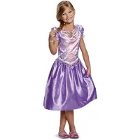 Disney Princess Rapunzel Disney Princess Classic Girl Costume Violet 7-8 Years Enfants