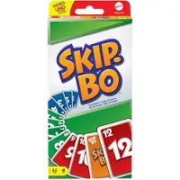 Mattel Uno, Jeu De Cartes - Skip-Bo