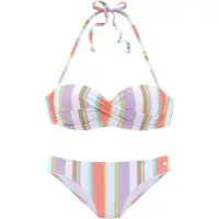 LASCANA Bikini jaune / jade / violet clair / pitaya