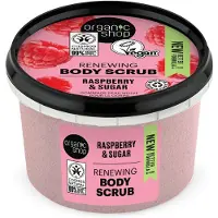 Organic Renewing Body Scrub Raspberry & Sugar 250 ml Soins Corporels