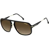 Carrera Lunettes de soleil - - 296/S - Aviator - Monture métal noir - Verres gris (Cat.3)
