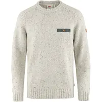Fjall Raven - Pull en laine - Lada Round-Neck Sweater M Chalk White en Laine - Taille XS - Beige