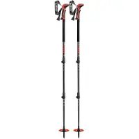 LEKI Bâtons de ski Haute Route 3 110-150 cm Noir Ajustable