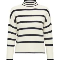 ONLY Pull-over 'ONLIbi' beige / noir