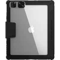NILLKIN Bumper Pro Protective Stand Ipad Pro 12.9 2020/2021/2022/air 13 2024 Cover Noir