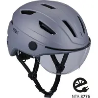 Bbb Move Faceshield Transparent Urban Helmet Gris M