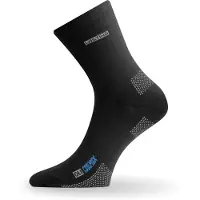 Lasting Unisexe, Chaussettes de sport, OLI Coolmax Chaussettes de trekking unisexes mi-hautes (XL), Noir