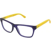 Tommy Hilfiger Lunettes de Vue TH 1327 50/16/140 Darkblue matt yellow Acetate MAN TH 1327