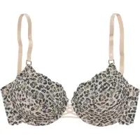 LASCANA Soutien-gorge beige / marron / noir chiné