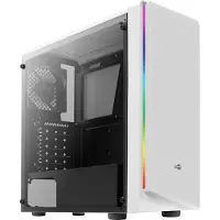 Aerocool Rift - Midi Tower - ATX - ohne Netzteil (ATX) - weiß - USB/Audio (ACCM-PV13012.21)