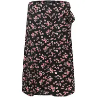 Dorothy Perkins Curve Jupe rose clair / noir / blanc