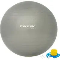 Tunturi Gym Ball Ballon De Gym 90cm Argent