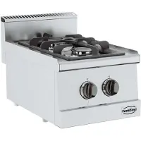 CombiSteel Cuisinière à gaz Base 600 2 chambres