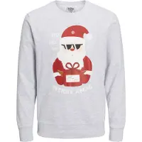 Jack & Jones Jortoon Sweatshirt Gris 2XL Homme