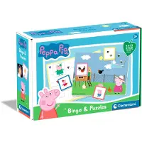 Clementoni Bingo-Peppa Pig Éducatif A Partir 3 Ans Jeu Durable (16351)